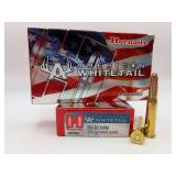 Two HORNADY AMERICAN WHITETAIL 30-30 WIN 150gr InterLock 20RD Ammo / 80801