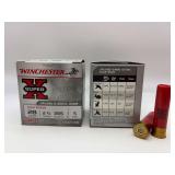 Two WINCHESTER SUPER X 28GA 2 3/4" 5RD Ammo / X28H5