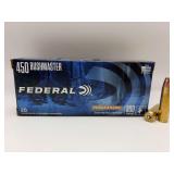 FEDERAL POWER SHOK 450 BUSHMASTER 300gr JHP 20RD Ammo / 450BMB