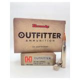 Two HORNADY OUTFITTER 30-06 SPRG 180gr CX 20RD Ammo / 811644