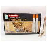 NORMA AFRICAN PH 416 REM MAG 450gr 10RD Hunting Ammo / 11072