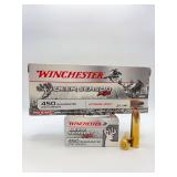 Two WINCHESTER DEAR SEASON XP 450 BUSHMASTER 250gr EXTREME POINT 20RD Hunting Ammo / X450DS