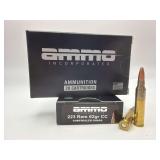 Two AMMO INC. 223 REM 62gr CONTROLLED CHAOS 20RD Ammo / 223062CC