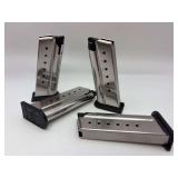 Four SPRINGFIELD ARMORY XDS 9mm 7RD Magazines