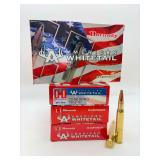 Four Boxes of 20 Hornady American Whitetail 30-06 SPRG 180gr SP Ammo / 81084