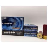 Four FEDERAL POWER SHOK 12GA 2 3/4" 5RD Ammo / F127 00