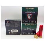 Three FIOCCHI EXACTA TARGET LOADS 28GA 2 3/4" 8RD Ammo / 28VIP8