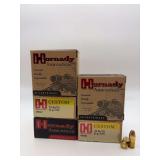 Five HORNADY CUSTOM 32 Auto 60gr XTP 25RD Ammo / 90062