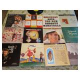 LP albums of various genres.