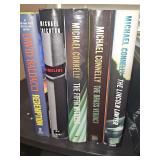 Grouping of mystery and suspense FIRST EDITION books.