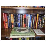Shelf of books as shown.