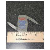Zippo advertising knife-money clip from Peterson industries Decatur Arkansas. No longer in business.