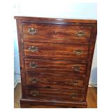 Sears Open Hearth Collection 5 drawer chest. 38x19x50 in tall.