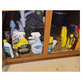 Contents of lower cabinets as shown. See all photos.