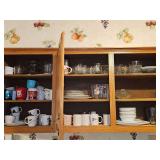 Cabinet contents as shown.
