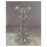 Illuminology By Waterford Panel Cut Crystal Candle Holder - 8" Tall