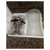 NIB Shannon Crystal by GODINGER Designs of Ireland Chapel Hill Beverage Dispenser (2.5 gallons)
