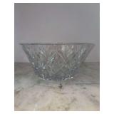 Waterford Crystal Cassidy Bowl in original box - 10”D x 4” tall