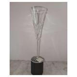 Waterford Crystal 12 Days of Christmas (3 French Hens) Toasting Flute - 10-1/4” tall