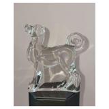 FLAWLESS 1994 France BACCARAT Crystal AKITA HUSKY DOG Figurine