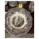 Muleteer Davenport 10 1/2 inch bowl.. just needs cleaned,  does show some crazin