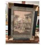 Jacques Van Aalten hand print  New Orleans 14“ x 18“