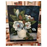Magnolias oil on canvas 16“ x 20“