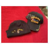 Two military hats