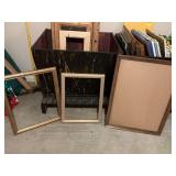 Three picture frames as shown 22“ x 30“, 17x 20 1/2 inches and 19“ x 23“
