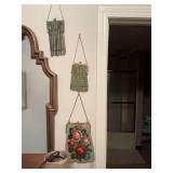 Three antique purses as shown