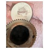 Vintage Genuine Mink hat from the John Gerber company in vintage hat box