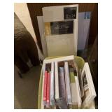 Group of various sized blank canvases