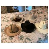 Group of miscellaneous hats