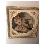 Vintage 19 in.² Victorian picture
