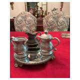 Cream and sugar pieces as shown