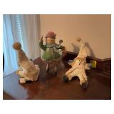 Three snowman Christmas pieces