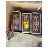 3 new inbox vintage Jack Daniels, old number seven whiskey hinged tins