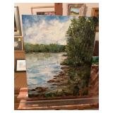 Oil on canvas painting 16 x 20“