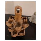 Vintage clay pottery piece 8” x 10”