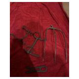 Vintage cast-iron pieces