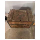 Vintage wooden Budweiser box needs a good cleaning 18” x 12” x 12”