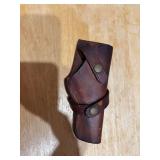 Vintage leather gun holster