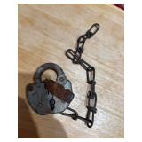 Antique Railroad lock