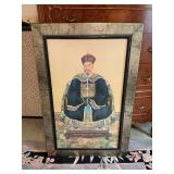 Qing Dynasty, Chinese ancestor portrait 26” x 39”