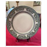 Bavaria ￼ 11 and three-quarter inch blue and green plate