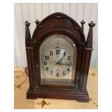 Antique Revere Telechron motorized clock 10” x 6 1/2” x 12 1/2” Westminster chime