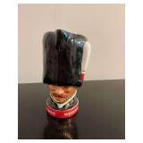Vintage Canadian whiskey, Windsor guardsman pitcher 5” x 8”