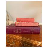 1961. Holy Bible (￼may have a few pages missing.), and a copy of other books