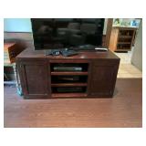 Media cabinet/ tv stand 56“ x 20“ x 27“ contents not included