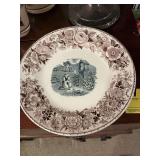S C Richard Pisa nine and three-quarter inch plate